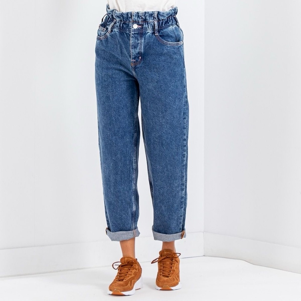 Scotch & Soda The Break‎ Paper Bag Waist Straight Jeans / Women's 27/32